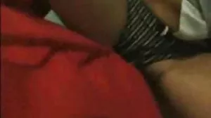 Rozdziawiona scena mokre ćipki z prefektem Ebony Mystique z Cherry Pimps