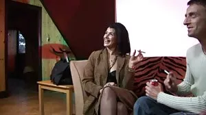 Misjonarska mokra cipka amatorki śruba z napaloną Cathy Heaven z Immoral na żywo